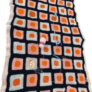 Granny square blanket